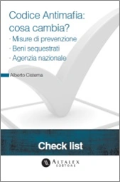 Check List - Codice Antimafia: cosa cambia? 