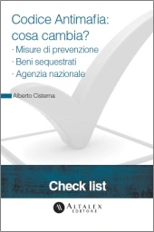 Check List - Codice Antimafia: cosa cambia? 