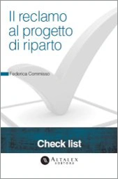Check List - Il reclamo al progetto di riparto  