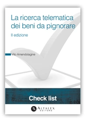 Check List - La ricerca telematica dei beni da pignorare  