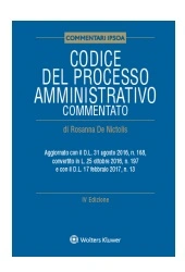Codice del processo amministrativo commentato 
