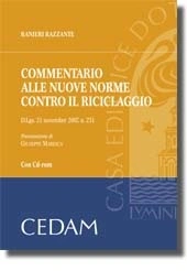 Commentario alle nuove norme contro il riciclaggio 