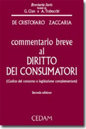 Commentario breve al diritto dei consumatori 