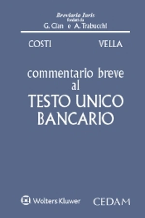 Commentario breve al testo unico bancario  