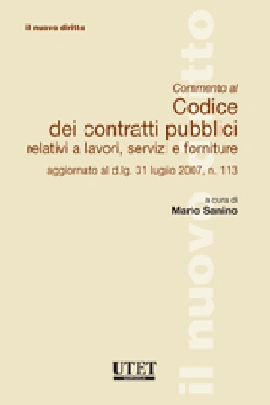 Commento al Codice dei contratti pubblici 