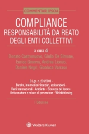Compliance Responsabilità da reato degli Enti collettivi 