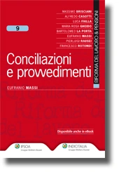 Conciliazioni e provvedimenti 