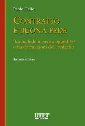Contratto e buona fede 