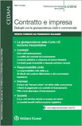 Contratto e impresa 