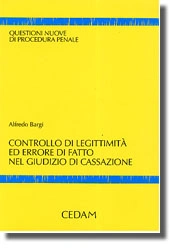 Controllo di legittimità ed errore di fatto nel giudizio di cassazione 