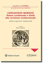 Costantino Mortati. Potere costituente e limiti alla revisione costituzionale 