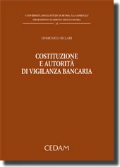 Costituzione e autorità di vigilanza bancaria 
