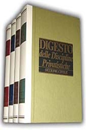 Digesto Discipline Privatistiche - Sezione Civile - Settimo aggiornamento 
