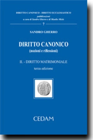 Diritto canonico Vol. II - Diritto matrimoniale 