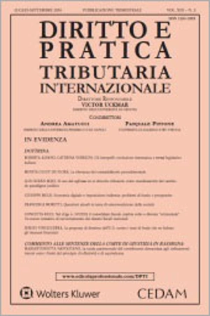 Diritto e pratica tributaria internazionale 