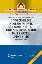 Divorzio breve, divorzio fai da te, cognome dei figli, figli non riconosciuti dalla madre, unioni civili 