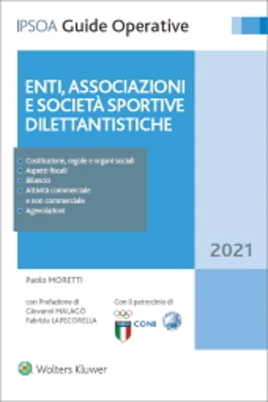 Enti, associazioni e società sportive dilettantistiche  