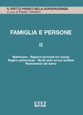 Famiglia e persone. Vol. II 