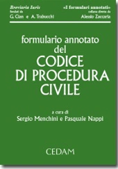 Formulario annotato del codice di procedura civile 