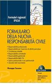 Formulario della nuova responsabilità civile 