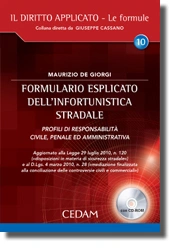 Formulario esplicato dell'Infortunistica stradale 
