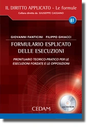 Formulario esplicato delle esecuzioni 