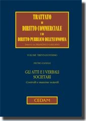 Gli atti e i verbali societari 