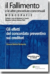 Gli effetti del concordato preventivo sui creditori 