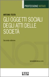 Gli oggetti sociali degli atti delle società 
