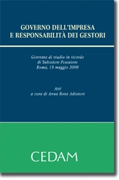 Governo dell'impresa e responsabilita' dei gestori  