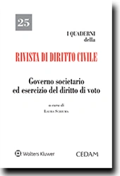 Governo societario ed esercizio del diritto di voto 