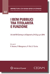 I beni pubblici tra titolarita' e funzione  