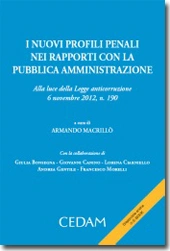 I nuovi profili penali nei rapporti con la pubblica amministrazione 