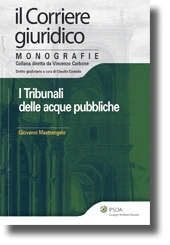 I tribunali delle acque pubbliche 