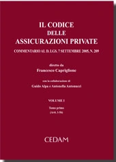 Il Codice delle assicurazioni private. Vol. I 