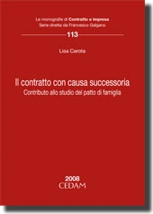 Il contratto con causa successoria 
