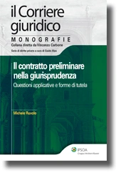 Il contratto preliminare nella giurisprudenza  