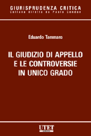 Il giudizio d'appello e le controversie in unico grado 