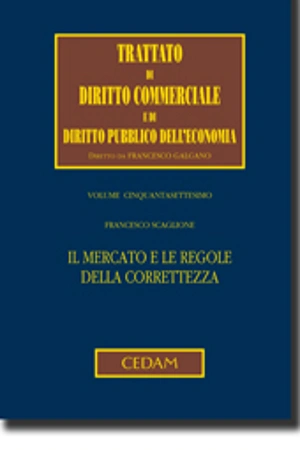 Il mercato e le regole della correttezza 