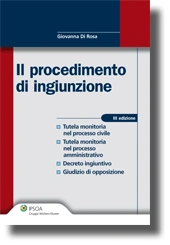 Il procedimento di ingiunzione 