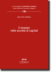 Il recesso nelle società di capitali 