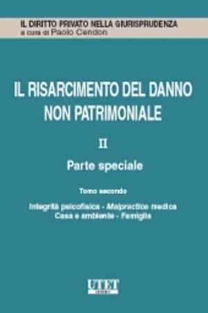Il risarcimento del danno non patrimoniale. Vol. II: Parte speciale - Tomo II: Integrità psicofisica - Malpractice medica - Casa e ambiente - Famiglia 
