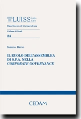 Il ruolo dell'assemblea di SPA nella corporate governance. 