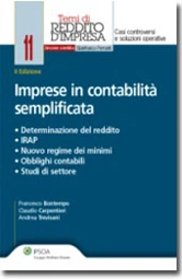 Imprese in contabilità semplificata 