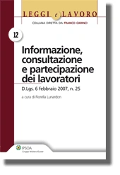 Informazione, consultazione e partecipazione dei lavoratori 