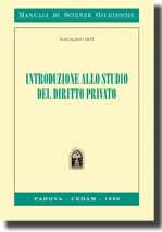 Introduzione allo studio del diritto privato 