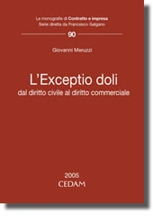 L'Exceptio doli  