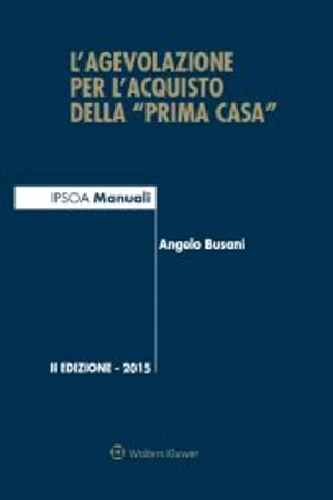 L'agevolazione per l'acquisto della "prima casa" 