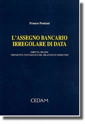 L'assegno bancario irregolare di data 