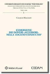 L'emersione dei doveri «accessori» nella 'locatio conductio' 